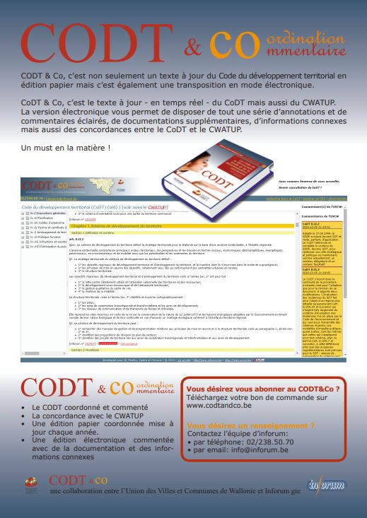 Cover: CoDT&Co - Le Code du développement territorial commenté